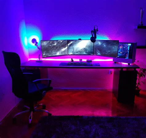 Finally complete 2 years went into this one Pc Gaming Desk, Gaming Pcs, Gaming Room Setup ...