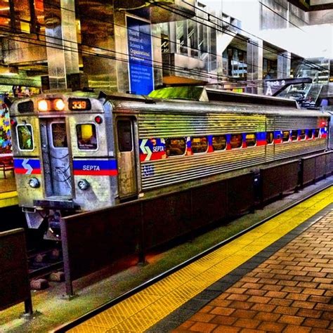 SEPTA Regional Rail Paoli/Thorndale Line - Train in Philadelphia