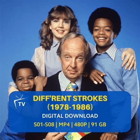 Diff’rent Strokes 1978 Digital Download | Iconic 70s Sitcom | Classic TV Show | Vintage ...