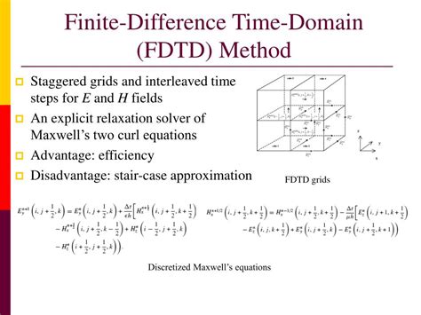 Finite Difference Method Matrix