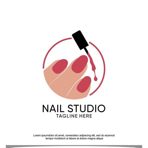 Nail polish vector icon logo design Premium Vector 10999767 Vector Art at Vecteezy