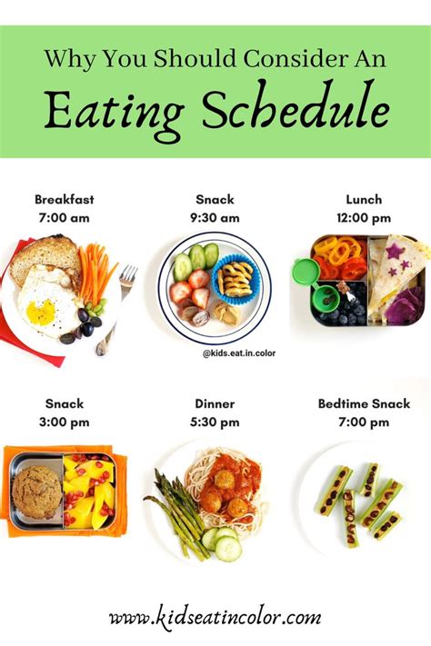 Healthy Eating Schedules for Picky Eaters