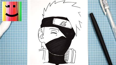 Dessin Facile à reproduire de Kakashi | Manga Naruto Shippuden et ...