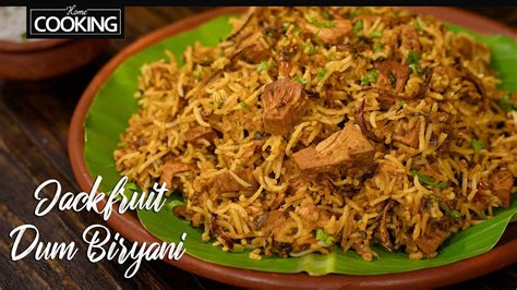 Jack Fruit Biryani Recipe | Kathal Biryani | Veg Dum Biryani | Jackfruit Recipe | Biryani ...