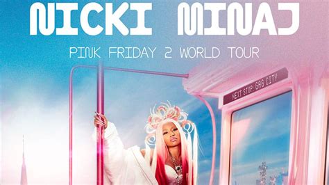 Nicki Minaj reveals Pink Friday 2 World Tour - The Music Universe