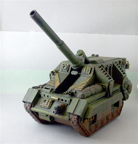 Converted Basilisk tank with armored crew compartment. Warhammer 40K ...