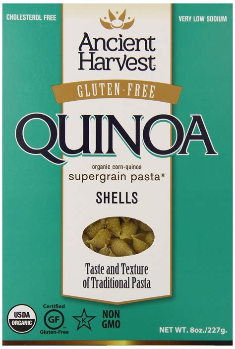 Amazon.com : Ancient Harvest Gluten Free Pasta Shells, 8 Ounce : Noodles And Pasta : Grocery ...