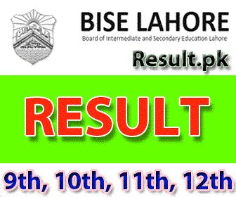 BISE Lahore Board Result 2025 biselahore Results Online