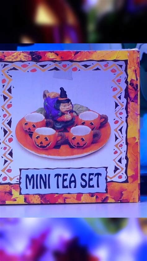 Mini Tea Set #3 : r/halloween