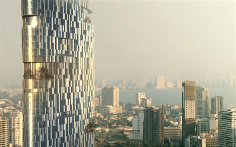 Mumbai's tallest skyscraper designed to "confuse the wind"