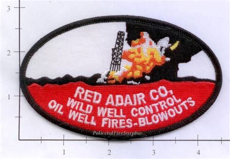 Texas - Houston Red Adair Company TX Fire Dept Patch Oil Well Fires | eBay