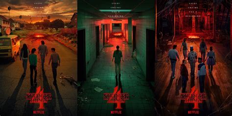 New Stranger Things Season 4 Posters Officially Unveiled By Netflix
