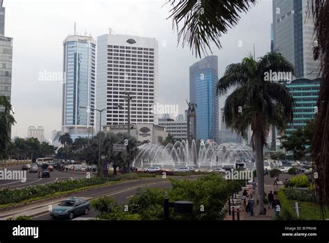 Jakarta city centre Stock Photo - Alamy