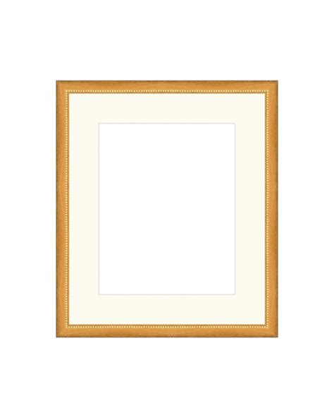 Gold Thin Beaded Frame. Gold Frame Wall Art. Gold Frame 8x10. - Etsy