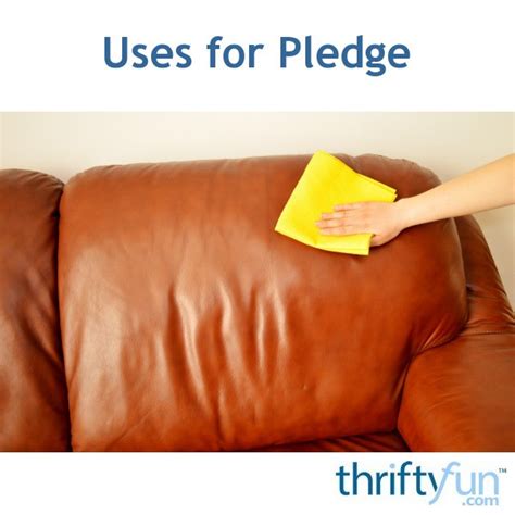 Uses for Pledge Furniture Polish | ThriftyFun