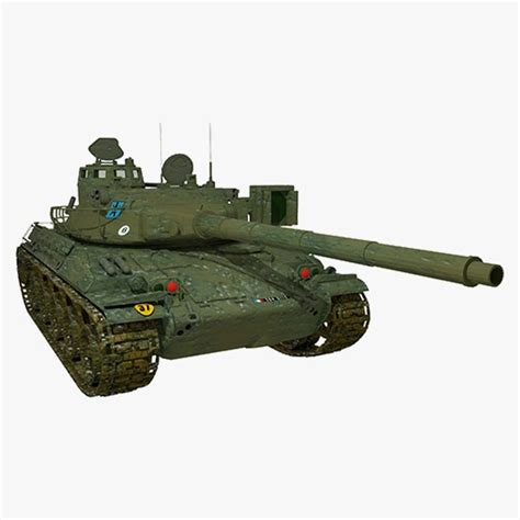 AMX 30 Tank model - TurboSquid 1789659