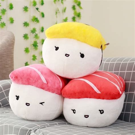 Giant Sushi Plush Pillow | Best Plush Shop 2021 in 2022 | Sushi plush, Food plushies, Kawaii ...