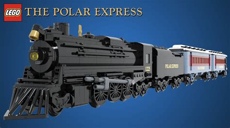 I recreated the Polar Express in LEGO, and it can become a real set ...