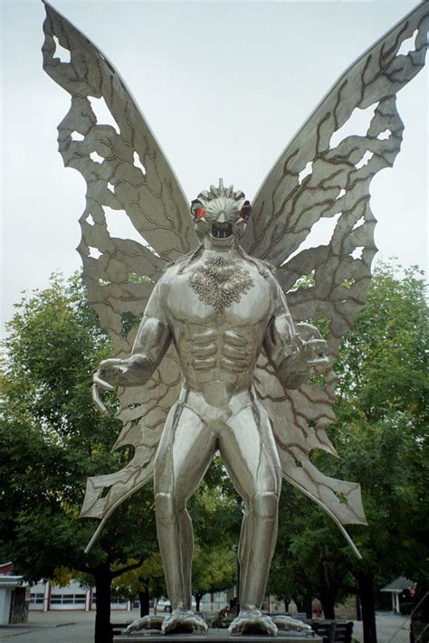 Image - Mothman statue 2005.JPG | Cryptid Wiki | FANDOM powered by Wikia