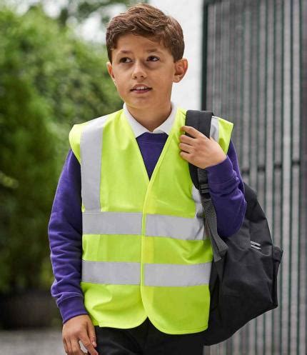 Pro RTX High Visibility Kids Waistcoat - Yellow | Order Uniform UK Ltd