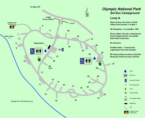 KALALOCH CAMPGROUND MAP PDF