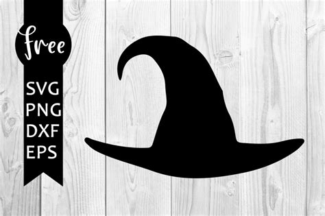 Witch hat svg free, halloween svg, hat svg, instant download ...