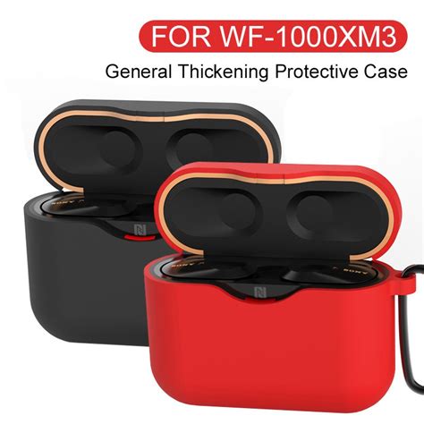 Case For SONY WF-1000XM3 WF 1000 XM3 Earphone Accessories Charging Box Cover Case Casing Soft ...