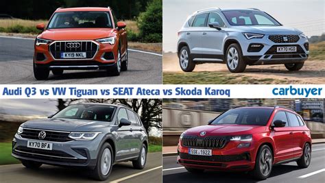 Audi Q3 vs Volkswagen Tiguan vs SEAT Ateca vs Skoda Karoq - pictures ...