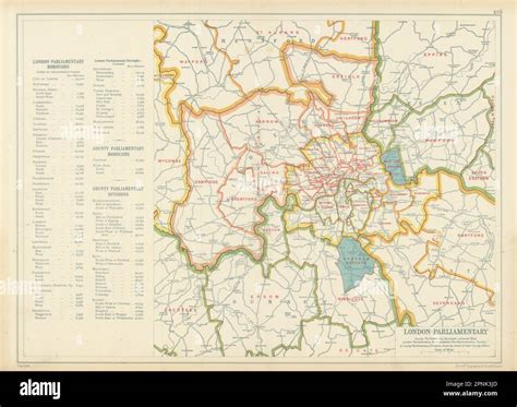 GREATER LONDON PARLIAMENTARY. Constituencies Boroughs # electors. BACON ...