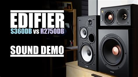 Edifier S360DB vs Edifier R2750DB || Sound Comparison - YouTube