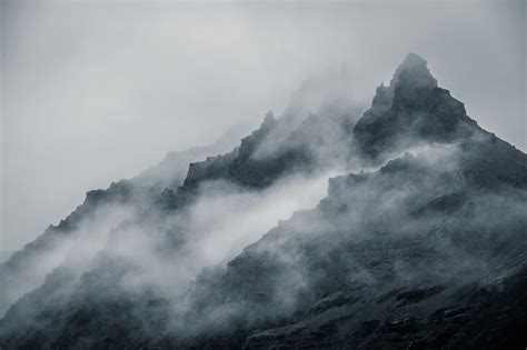 Gray and white mountain painting HD wallpaper | Wallpaper Flare