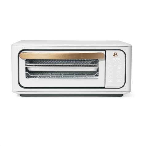 Beautiful Infrared Air Fry Toaster Oven, 9-Slice, 1800 W, White Icing ...