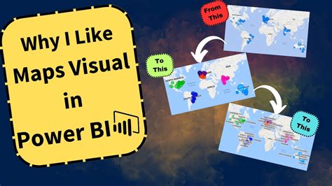 🔥 COMPLETE tutorial on MAPS visual in POWER BI !! ( beautify your DASHBOARDS ) - YouTube