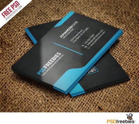 20+ Free Business Card Templates PSD – Download PSD