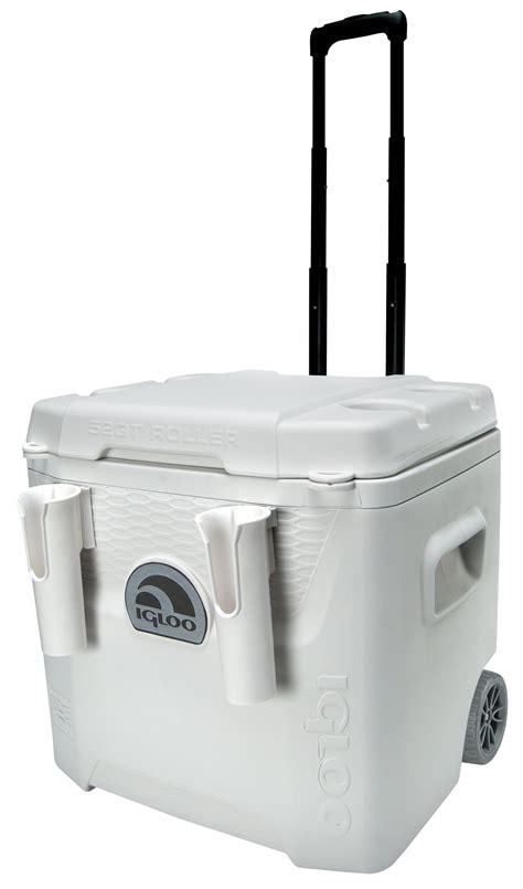 Igloo 52 Qt Marine 5 Day Cooler with Wheels - White - Walmart.com - Walmart.com