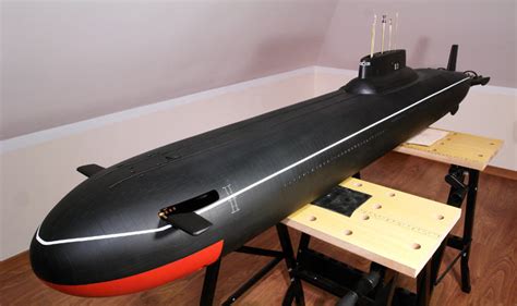 Typhoon class submarine scale model - incredibleAslo