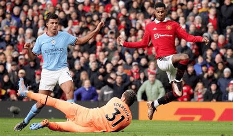 Manchester Derby: Goals From Rashford And Fernandes Gives United Victory Over City