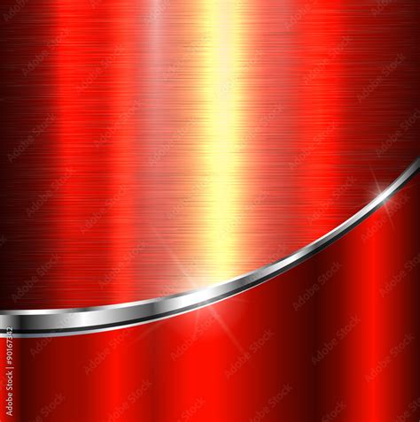 Background red metal texture, Stock Vector | Adobe Stock