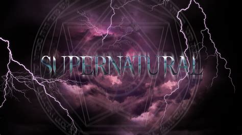 Supernatural Logo Wallpaper - WallpaperSafari