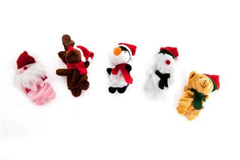 Christmas Finger Puppets (set of 5) - Squoodles Ltd