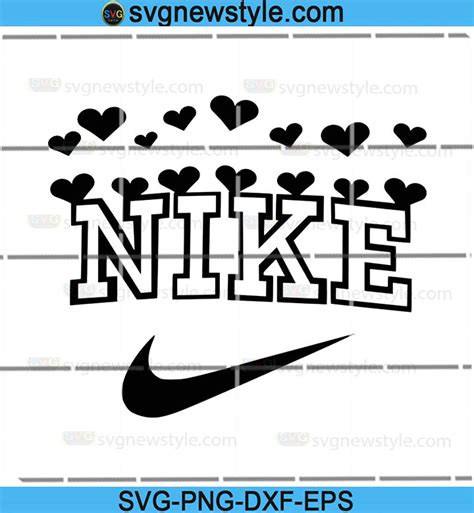 Nike Heart SVG, Nike SVG, Nike Logo Svg, Nike Swoosh, Nike Vector, Nike Logo Svg Bundle, Nike ...