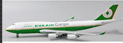 EVA Air Cargo B747-400(BDSF) B-16406 JC Wings JC4EVA188 Die-Cast Scale 1:400 ezToys - Diecast ...