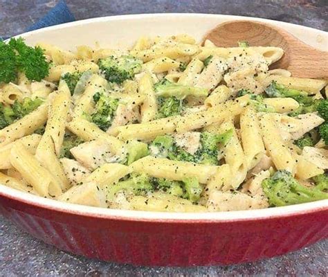 Chicken Broccoli Alfredo with Penne Pasta Recipe - My Kitchen Serenity