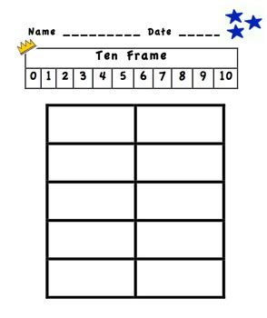 Ten and Five-Frame Activities by Golden Rule Design | TPT