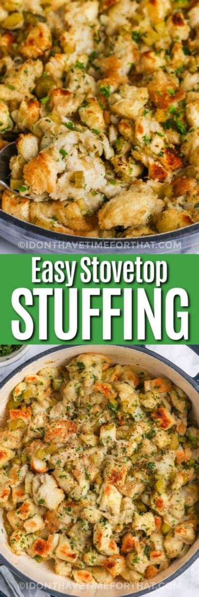 Stove Top Stuffing Recipe - I Don't Have Time For That!