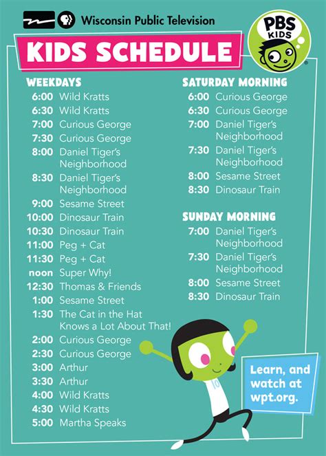 Pbs Kids Sesame Street Schedule