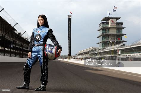 IndyCar Series, Portrait of Danica Patrick standing on track at... News Photo - Getty Images