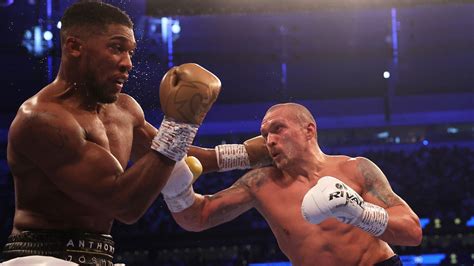 Anthony Joshua vs. Oleksandr Usyk results, highlights: Usyk upsets 'AJ' to claim unified ...