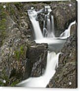 Split Rock Falls in Adirondack Park New York Photograph by Brendan Reals - Fine Art America