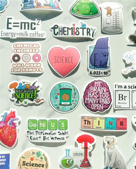 Back to School Science Laptop Sticker Pack Chemistry Memes - Etsy